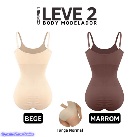 Body Modelador ShapeSlim (Compre 1 E Leve 2) + Frete Grátis