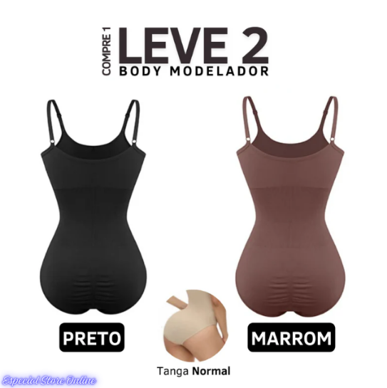 Body Modelador ShapeSlim (Compre 1 E Leve 2) + Frete Grátis