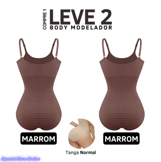 Body Modelador ShapeSlim (Compre 1 E Leve 2) + Frete Grátis