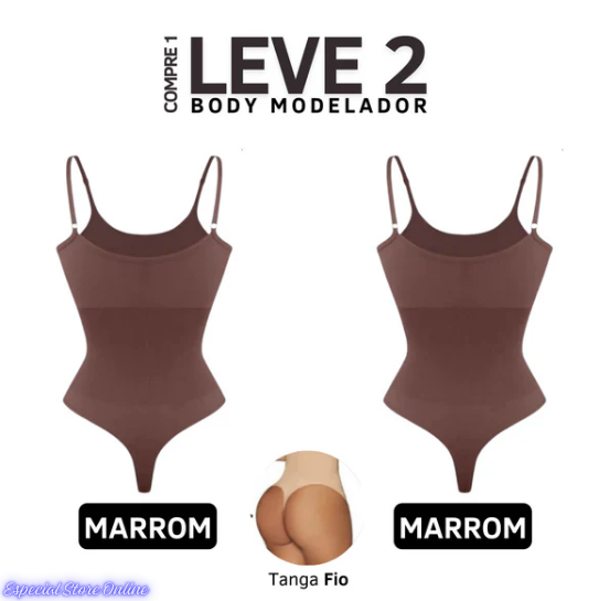 Body Modelador ShapeSlim (Compre 1 E Leve 2) + Frete Grátis